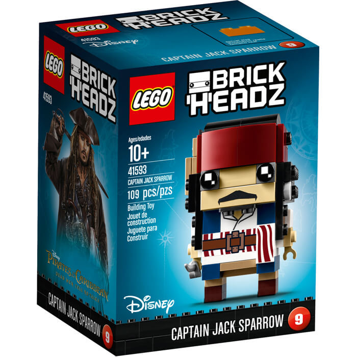 Lego BrickHeadZ: Jack Sparrow (41593)