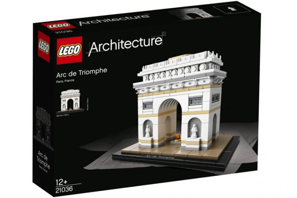 Primeras imágenes del Lego Arco del Triunfo