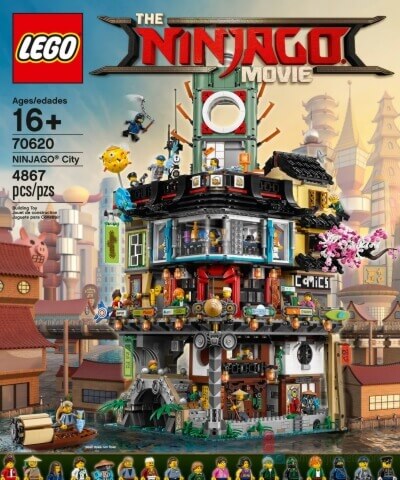 Lego Ninjago City Revelada