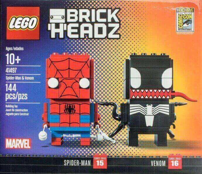 Lego Brickheadz: Spiderman y Venom serán los siguientes